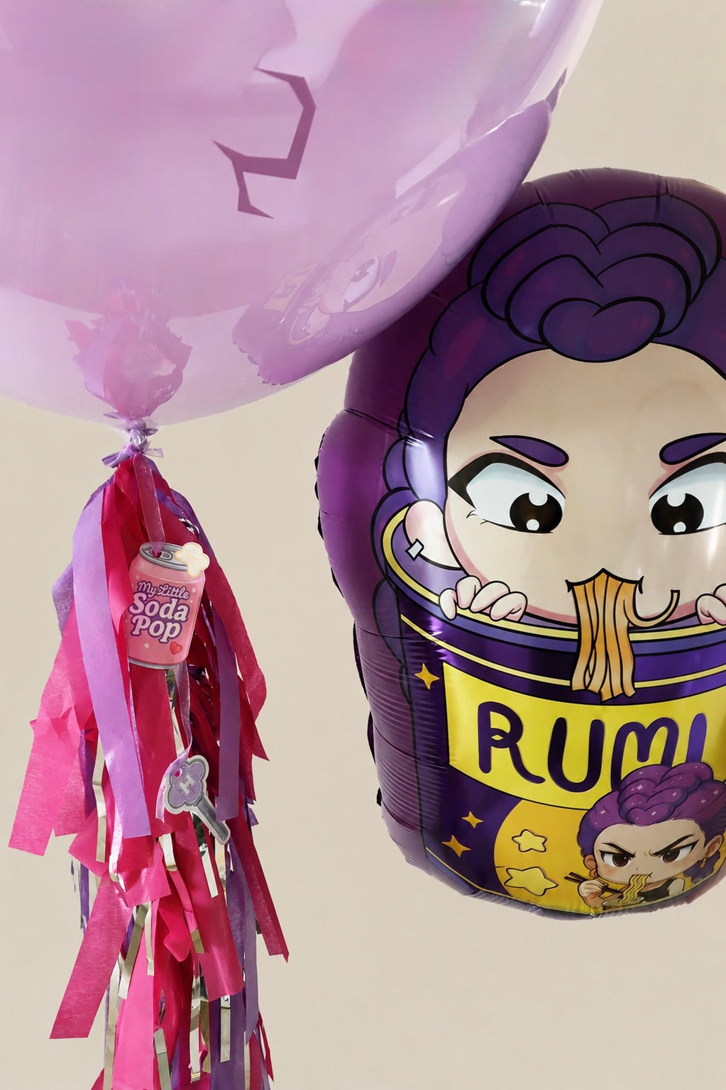 XL Ballon personalisiert - K-POP Demon Hunters