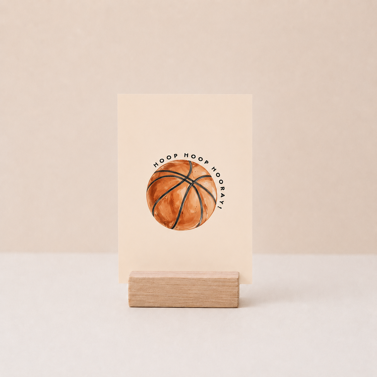 Postkarte - Basketball