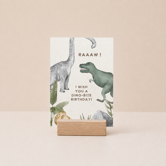 Postkarte - Dinosaurier