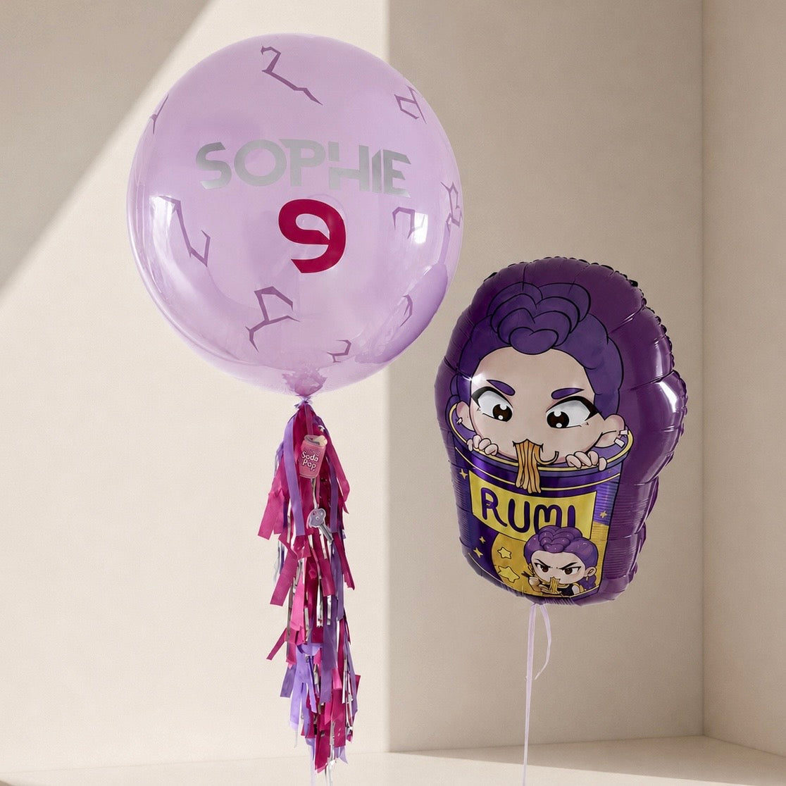 XL Ballon personalisiert - K-POP Demon Hunters
