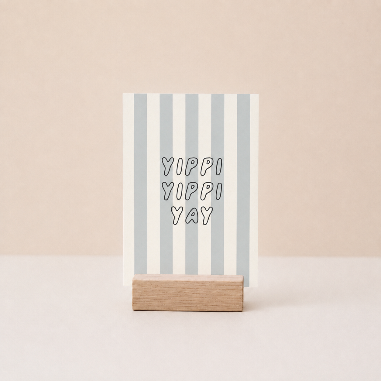 Postkarte - Yippi Yay