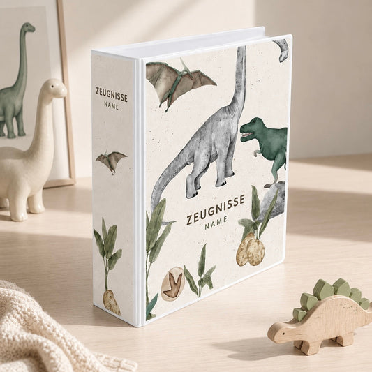 ORDNER - Dinosaurier personalisiert