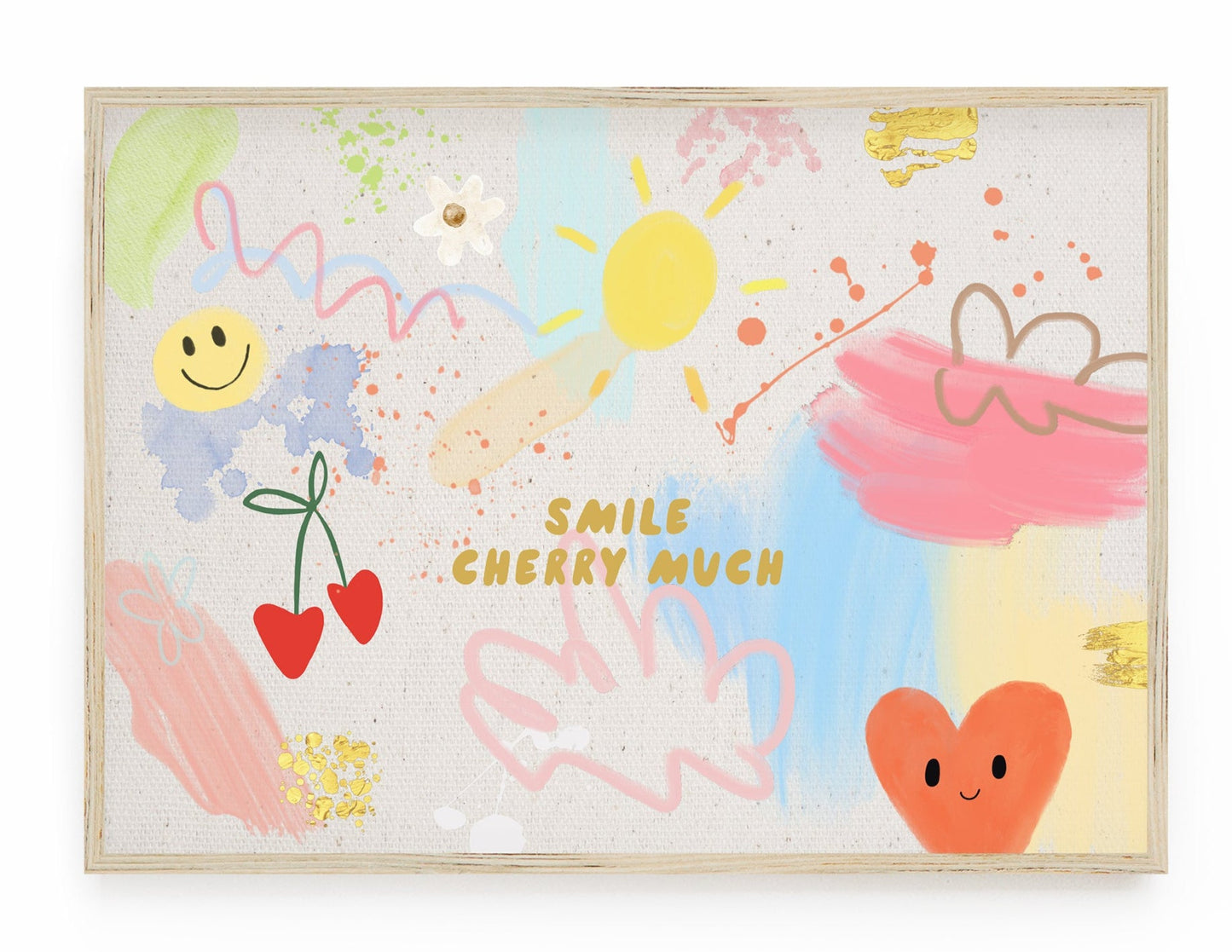 POSTER - Bunte Malerei