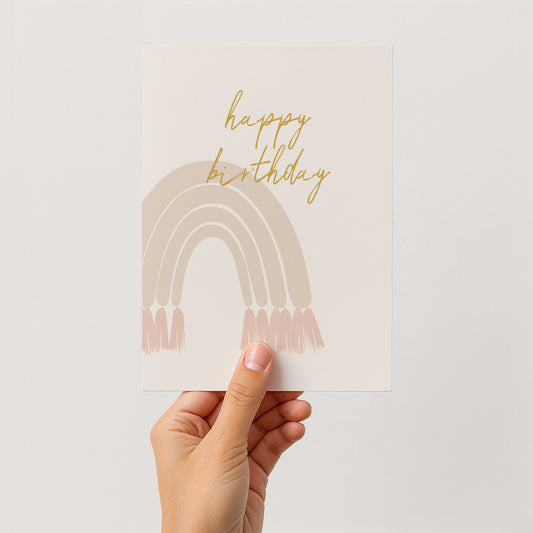 Postkarte - Regenbogen