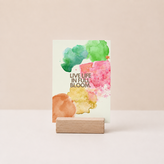 Postkarte - Floral