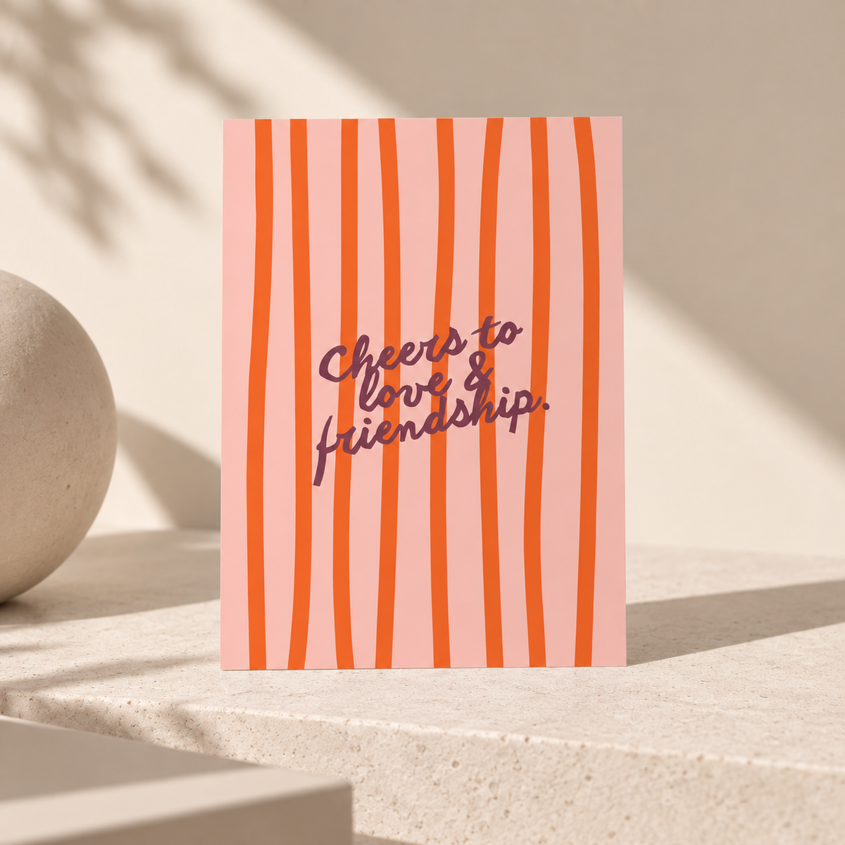 Postkarte - Cheers
