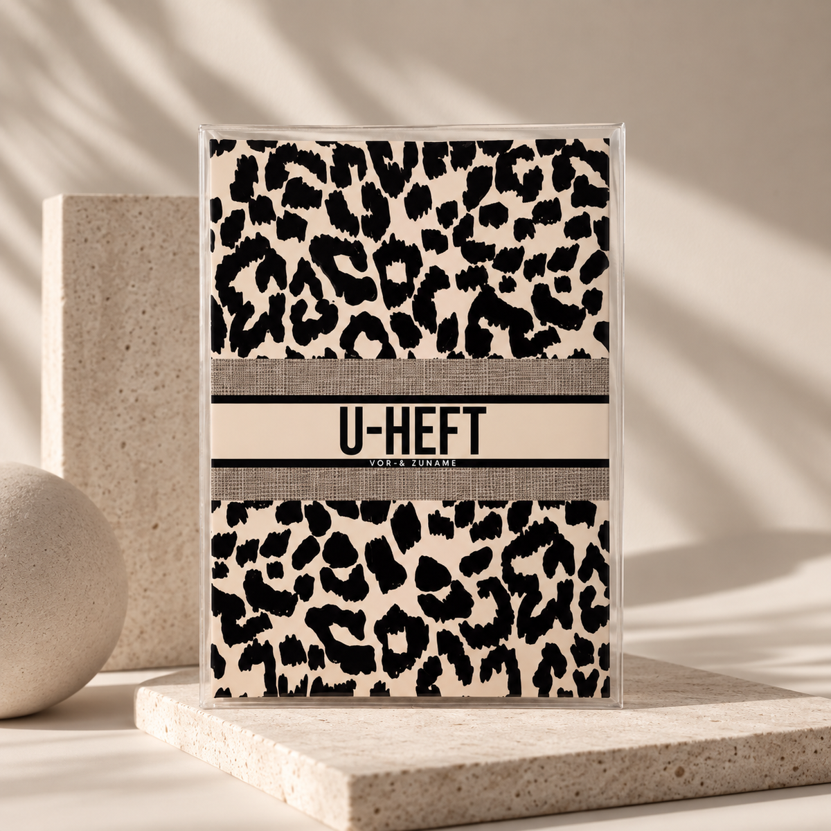 U-Heft & Impfpasshülle - Luxury Leo