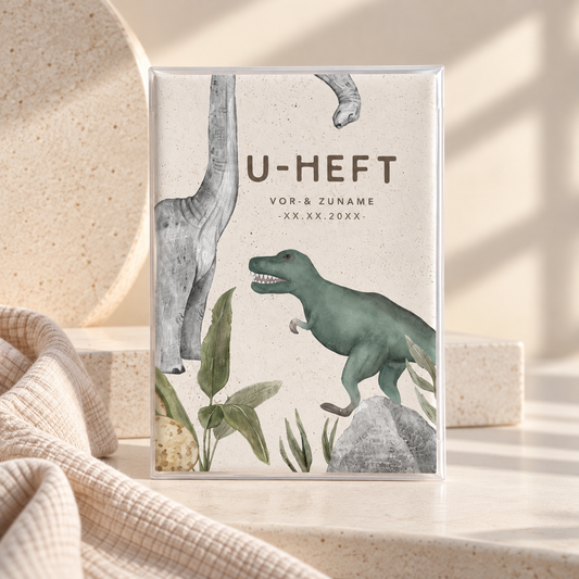 U-Heft & Impfpasshülle - Dinosaurier