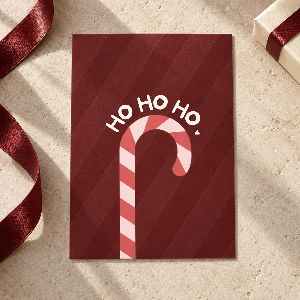 Postkarte - Ho Ho Ho