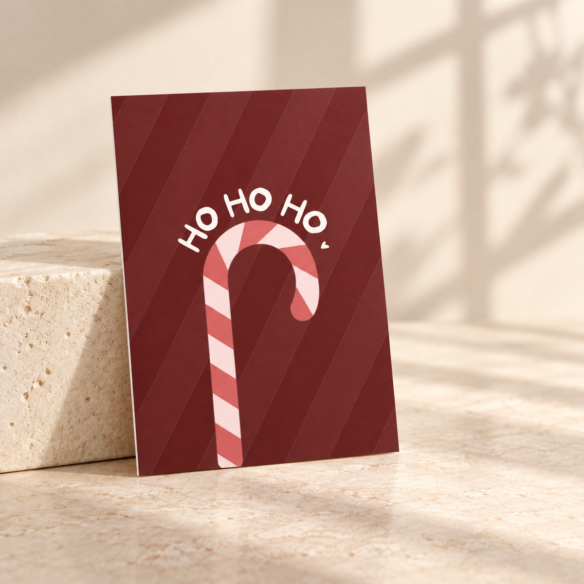 Postkarte - Ho Ho Ho