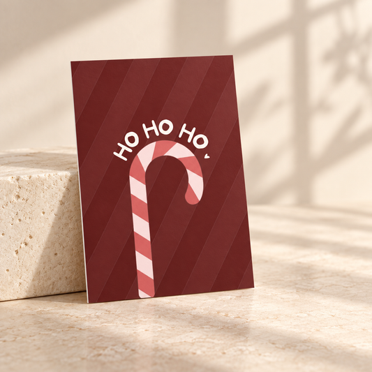 Postkarte - Ho Ho Ho