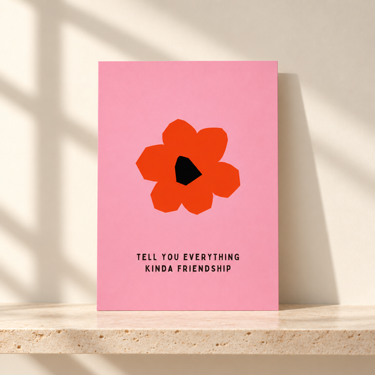 Postkarte - Tell you everything