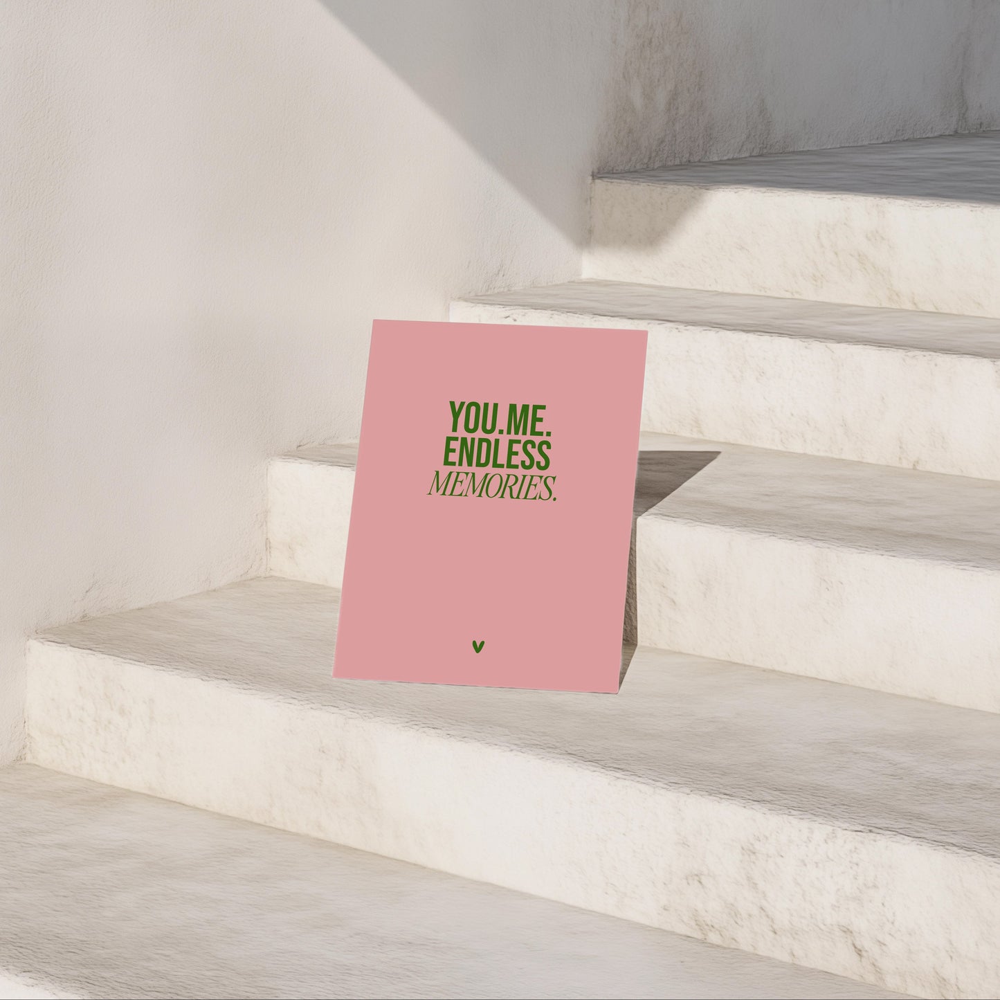 Postkarte - You. Me.