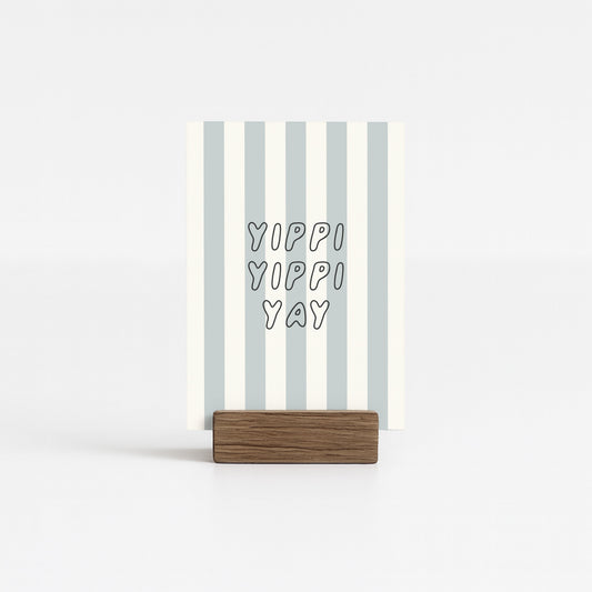 Postkarte - Yippi Yay