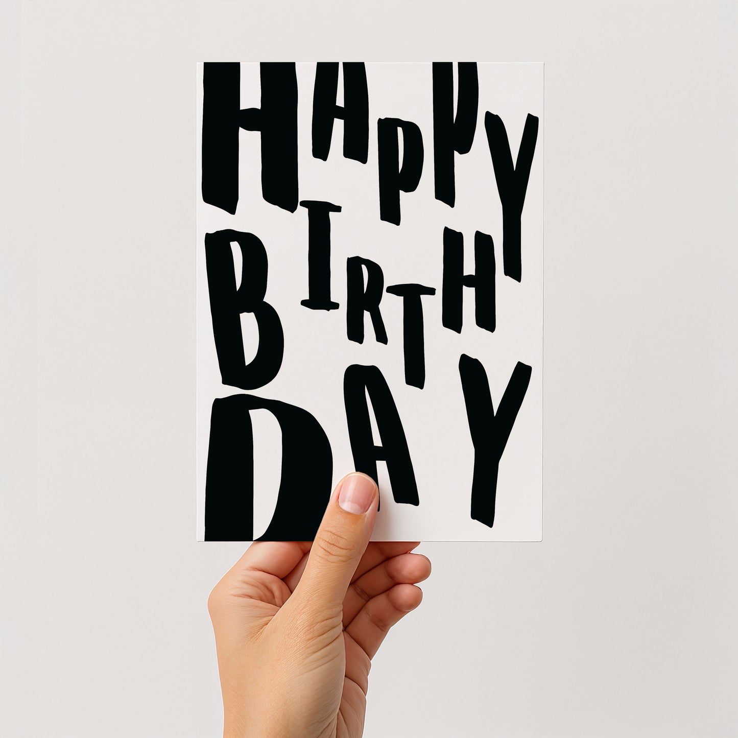 Postkarte - Happy Birthday