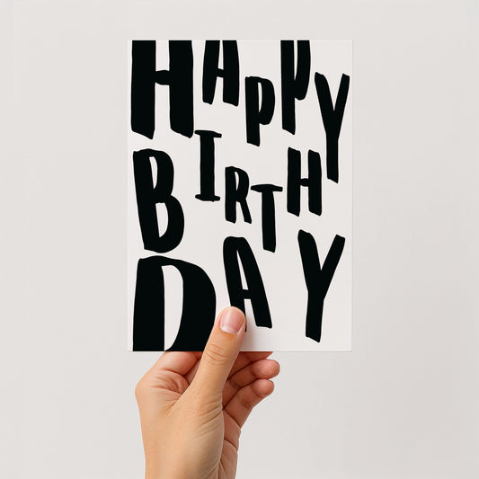 Postkarte - Happy Birthday
