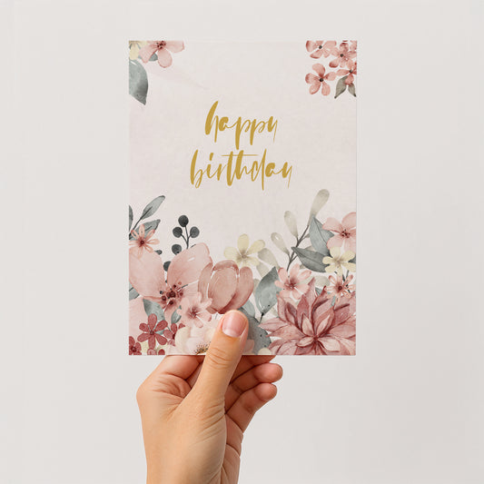 Postkarte - Wildblumen