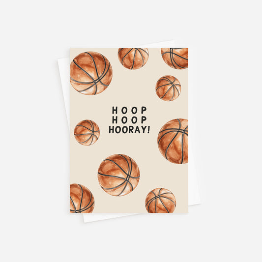 Postkarte - Basketball