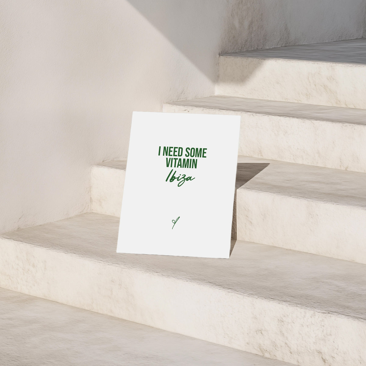 Postkarte - Vitamin Ibiza