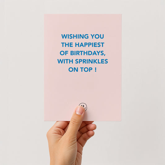 Postkarte - Sprinkles