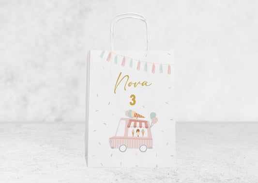 Geschenktüte - Eiswagen