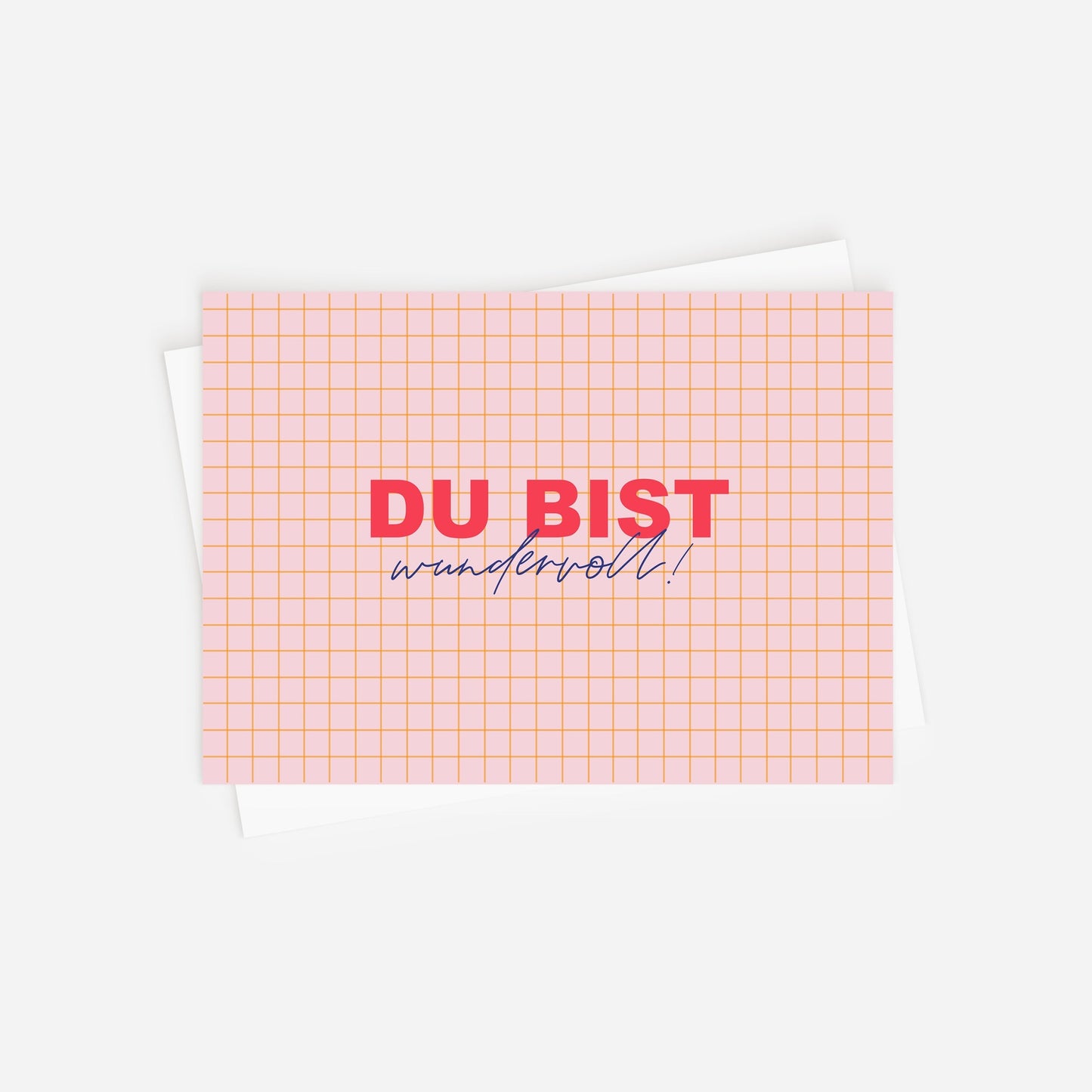 Postkarte - Wundervoll
