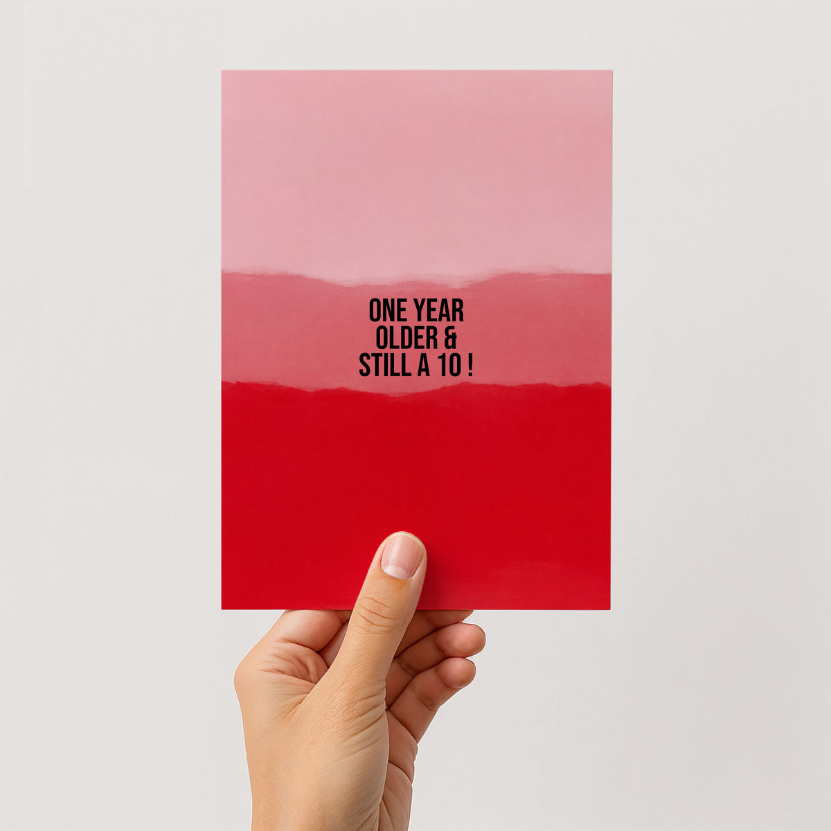 Postkarte - Still a ten