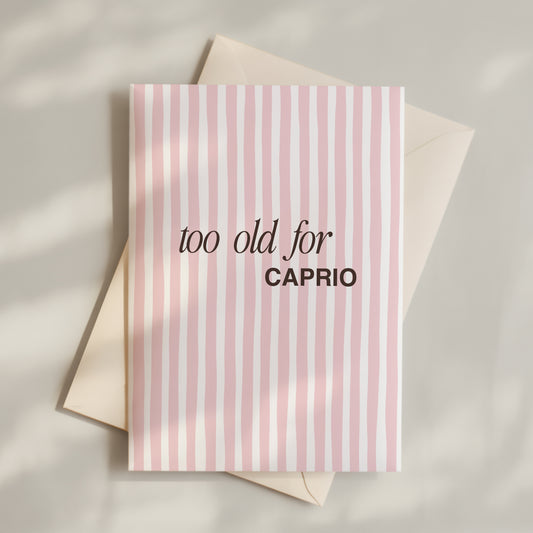 Postkarte - Leo di Caprio