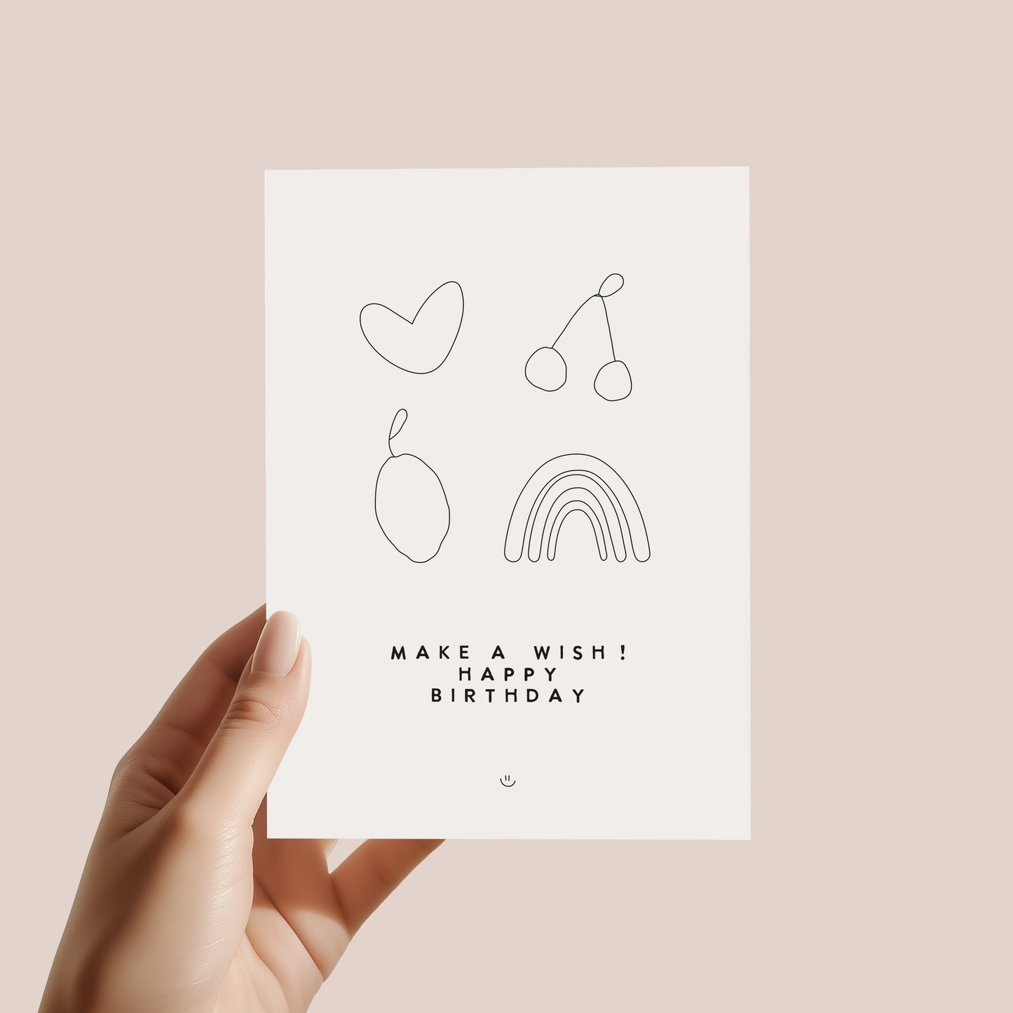 Postkarte - Wish