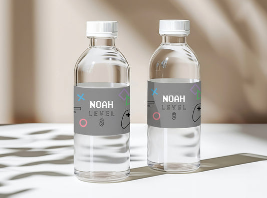 Flaschen Labels - Gaming
