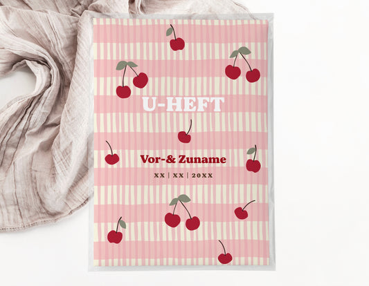 U-Heft & Impfpasshülle - Kirschen 3