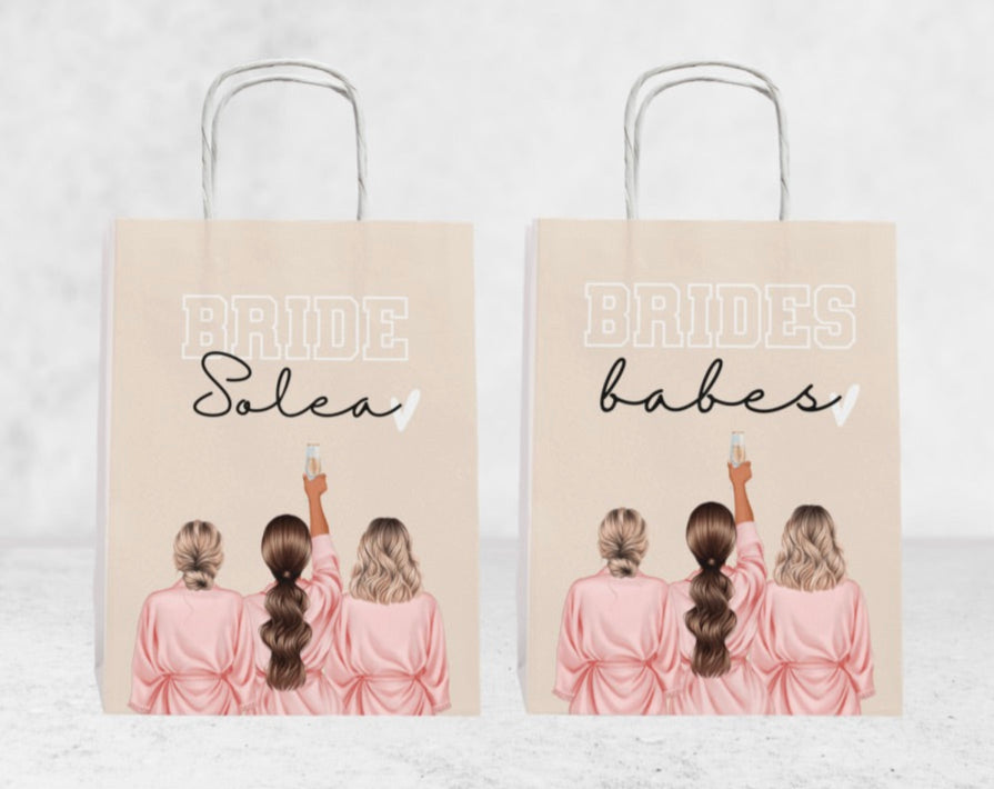 Geschenktüte - Bridesmaids