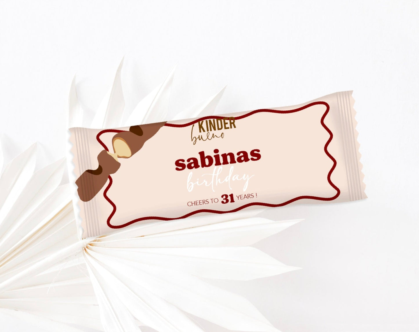Kinder Bueno Duo - Rosa bordeaux