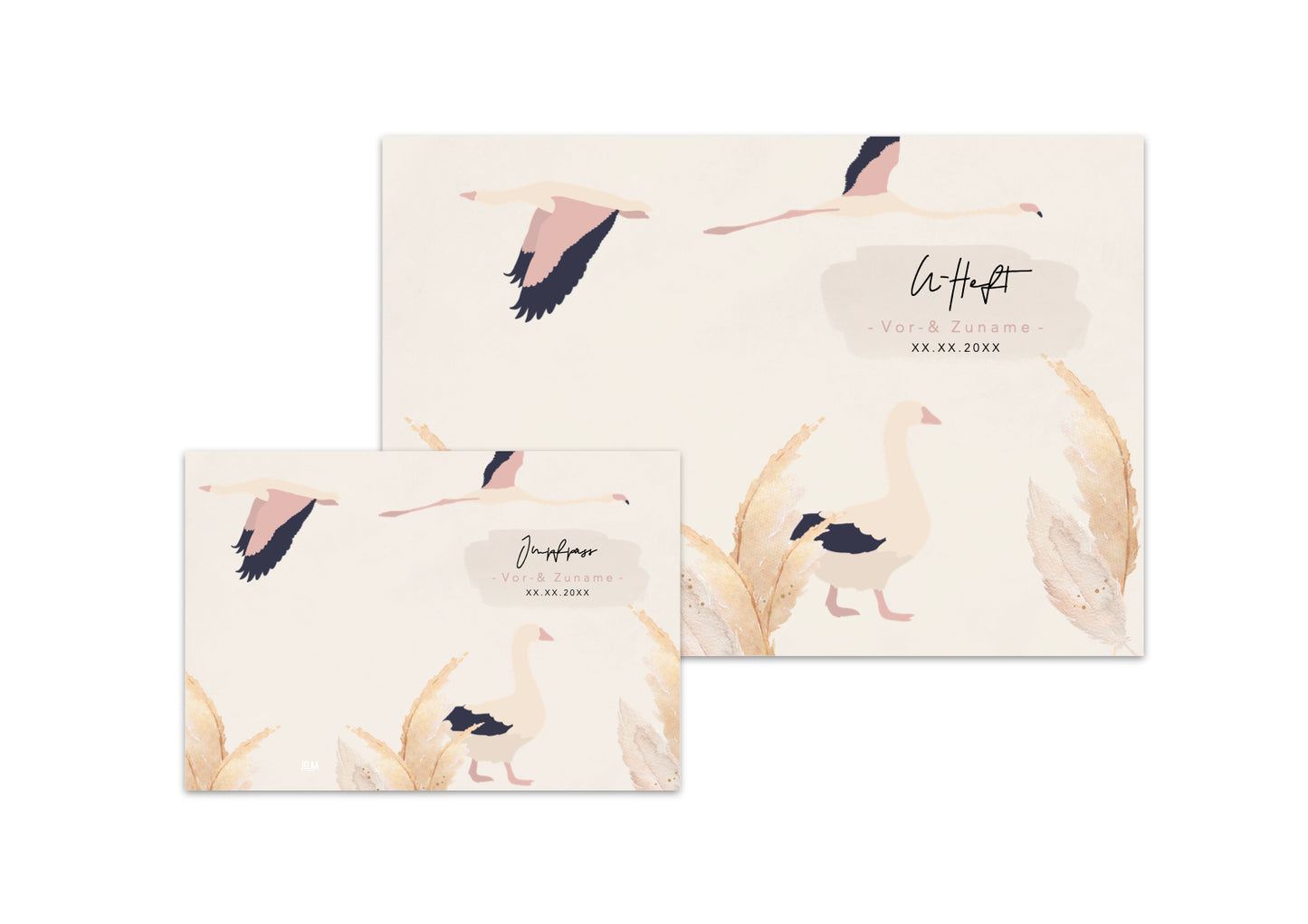 U-Heft & Impfpasshülle - Gänse