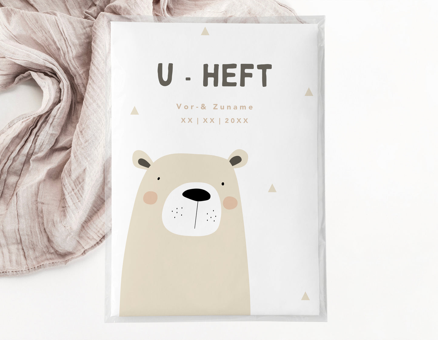 U-Heft & Impfpasshülle - Bär