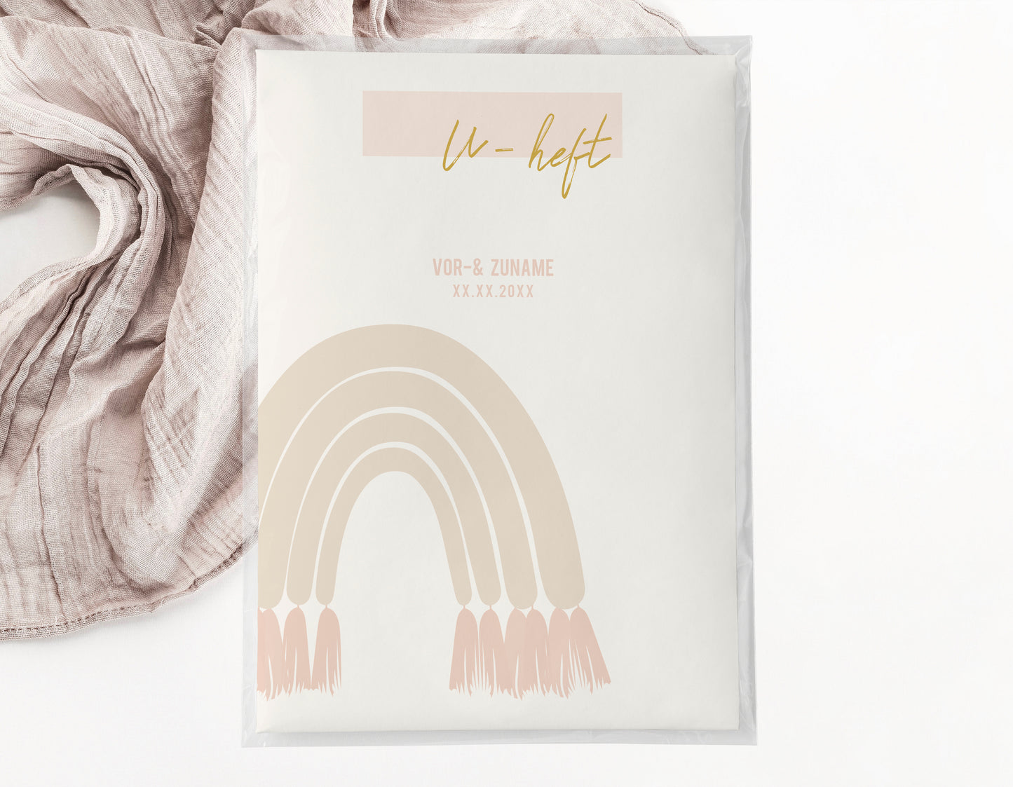 U-Heft & Impfpasshülle - Regenbogen
