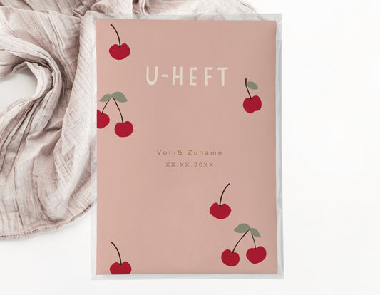 U-Heft & Impfpasshülle - Kirschen