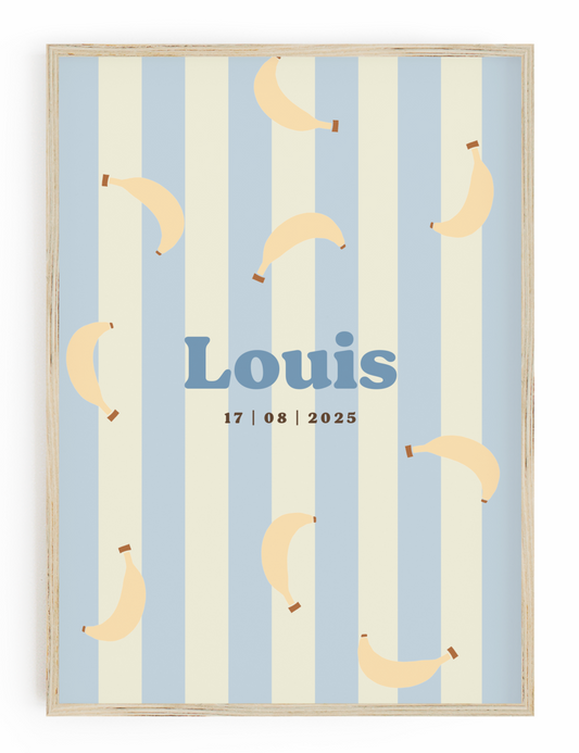 POSTER - Bananen Name