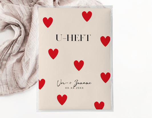 U-Heft & Impfpasshülle - Love